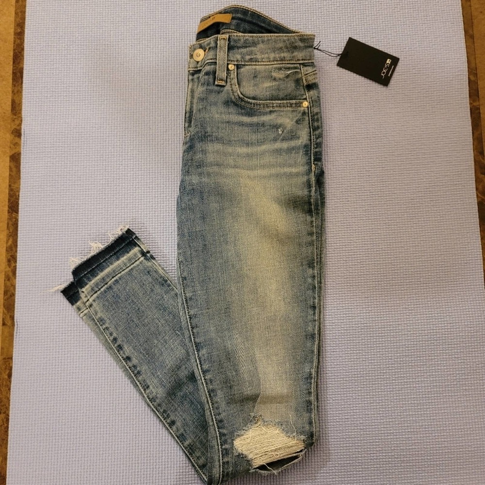 Joe's Jeans Distressed Released Hem Skinny jeans - Picture 9 of 11